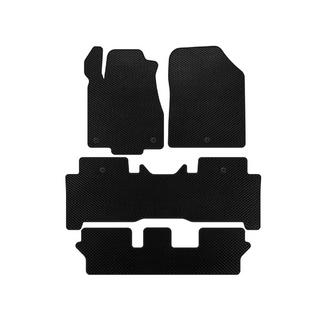 EVA Floor Mats (3 Rows, Black) Acura MDX 2007-2013
