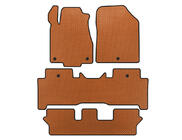 Acura MDX 2007-2013 EVA Floor Mats (3 Rows, Orange) photo 1