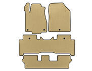 Acura MDX 2007-2013 EVA Floor Mats (3 Rows, Beige) photo 1