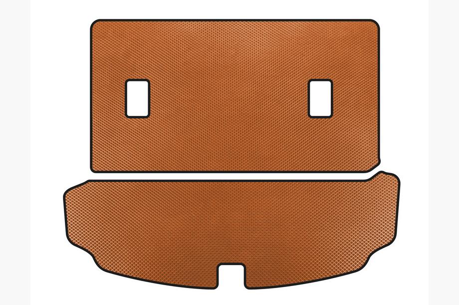 Acura MDX 2007-2013 EVA Trunk Mat V-2 (Orange) Image