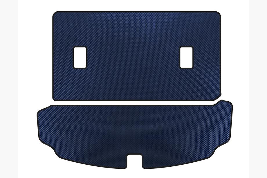 Acura MDX 2007-2013 EVA Trunk Mat V-2 (Blue) Image