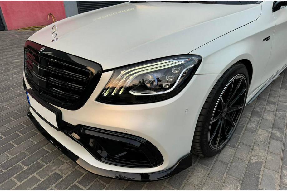 Mercedes S-class W222 2013-2022 Front lip BRB (2018+) Photo 3