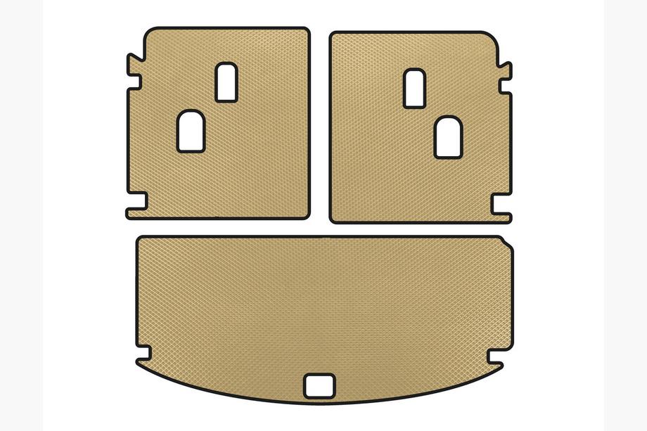 Acura MDX 2013-2020 EVA Trunk Mat V-2 (Beige) Photo 1