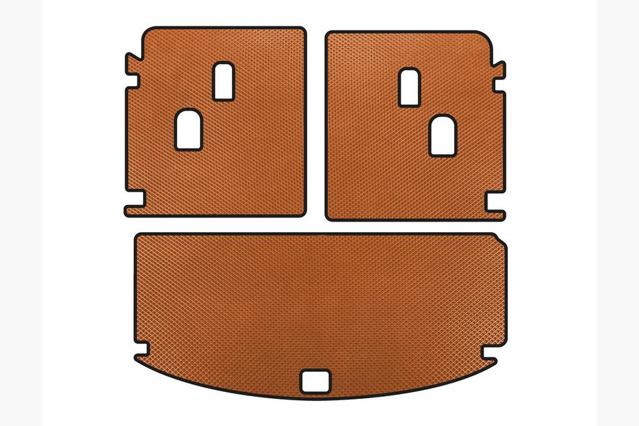 Acura MDX 2013-2020 EVA Trunk Mat V-2 (Orange) Image