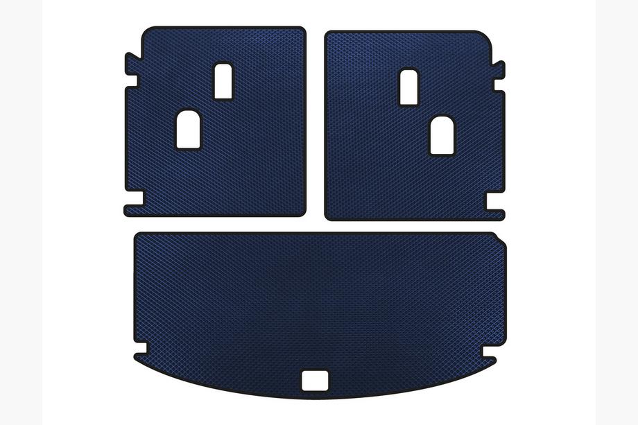 Acura MDX 2013-2020 EVA Trunk Mat V-2 (Blue) Image
