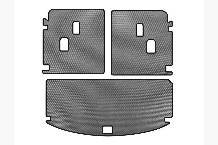 Acura MDX 2013-2020 EVA Trunk Mat V-2 (Gray) Image