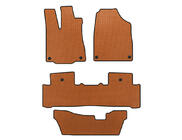 Acura MDX 2013-2020 EVA Floor Mats (3 Rows, Orange) photo 1