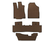 Acura MDX 2013-2020 EVA Floor Mats (3 Rows, Brown) photo 1