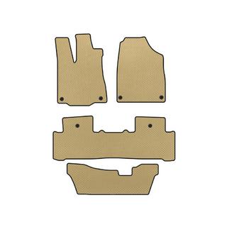 EVA Floor Mats (3 Rows, Beige)