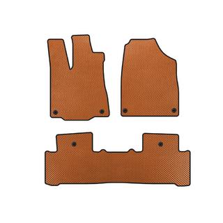 EVA Floor Mats (2 Rows, Orange)