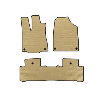 EVA Floor Mats (2 Rows, Beige) Acura MDX 2013-2020