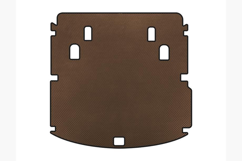 Acura MDX 2013-2020 EVA Trunk Mat V-1 (Brown) Image
