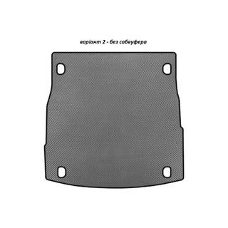 EVA Trunk Mat V-2 (without subwoofer, Gray) Alfa Romeo Stelvio 2016-
