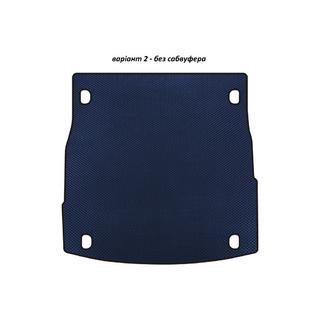EVA Trunk Mat V-2 (without Subwoofer, Blue) Alfa Romeo Stelvio 2016-