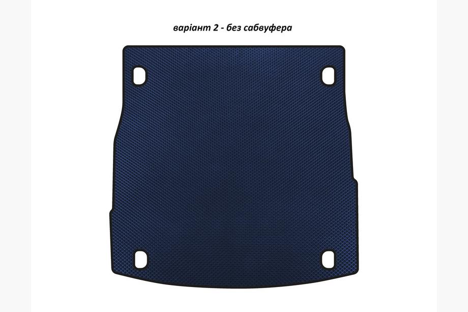 Alfa Romeo Stelvio 2016- EVA Trunk Mat V-2 (without Subwoofer, Blue) Image