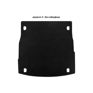 EVA Trunk Mat V-2 (without subwoofer, Black)