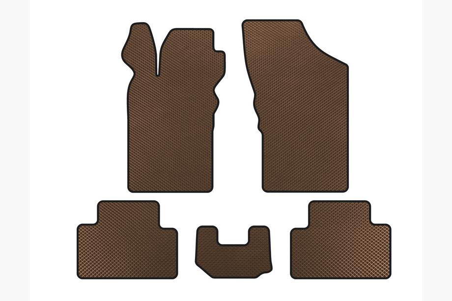 Alfa Romeo GT 2003-2010 EVA Floor Mats (Brown) Image
