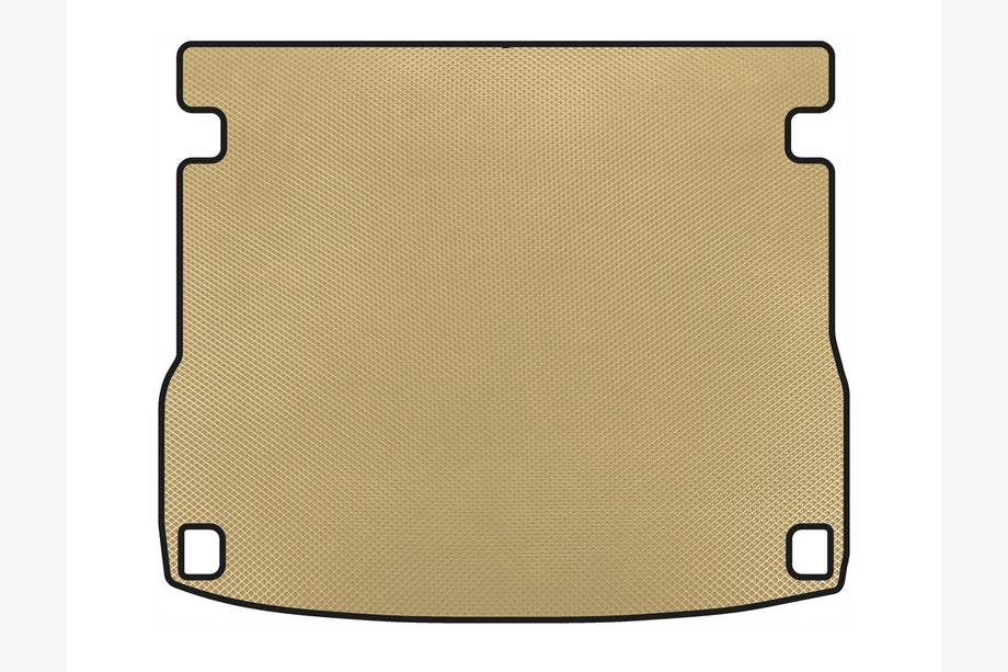 Audi Q5 2008-2017 EVA Trunk Mat V-2 (Beige) Image