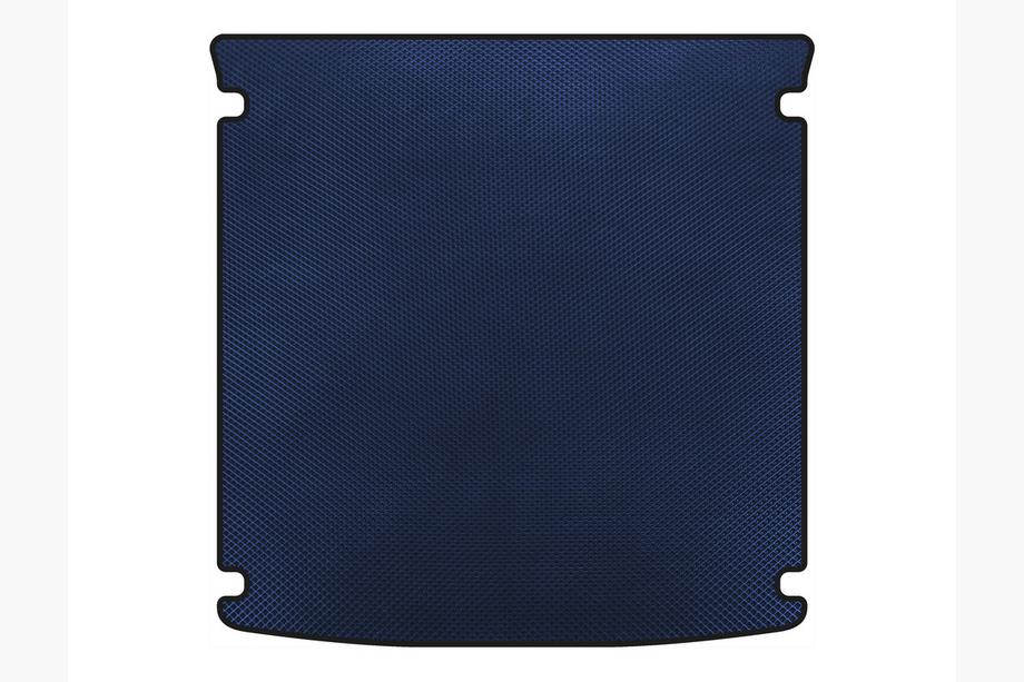 Audi Q8 2018- EVA Trunk Mat V-2 (Blue) Image