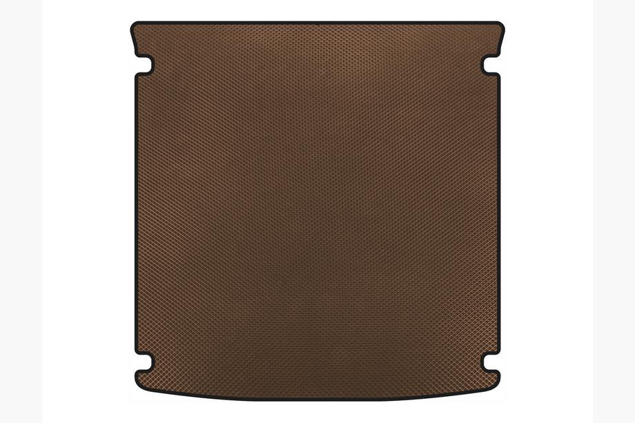 Audi Q8 2018- EVA Trunk Mat V-2 (Brown) Image