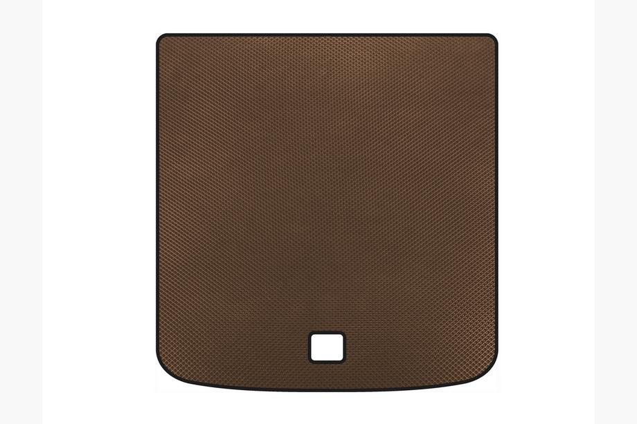 Audi A4 B9 2015-2024 EVA trunk mat V-2 (Avant, Brown) Image