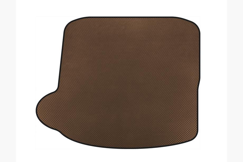 Audi A3 2012-2020 EVA V-2 Trunk Mat (Sedan, Brown) Image