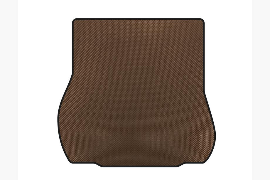 Audi A4 B5 1994–2001 EVA trunk mat V-2 (Avant, Brown) Image