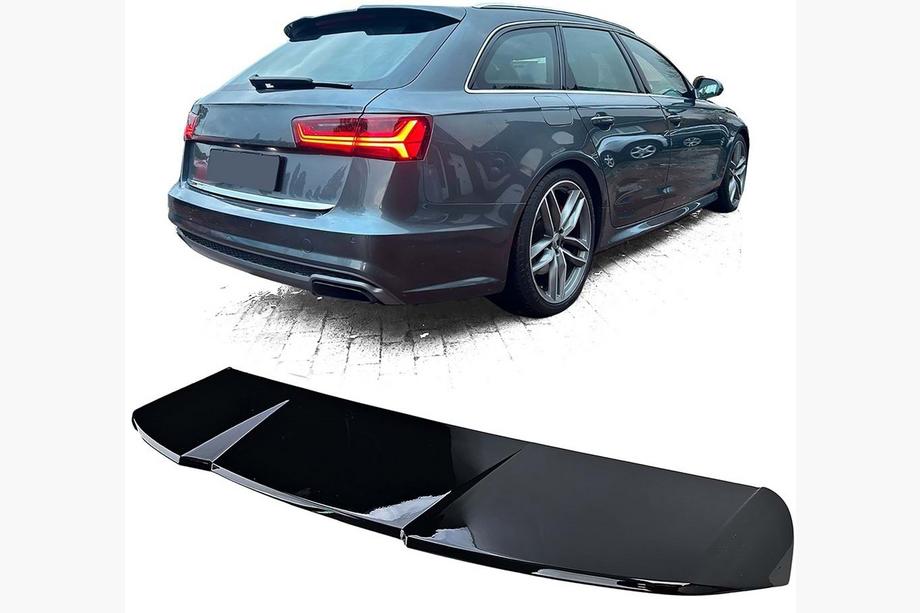 Audi A6 C7 2011-2017 DPT V2 Spoiler (Avant, gloss black) Image