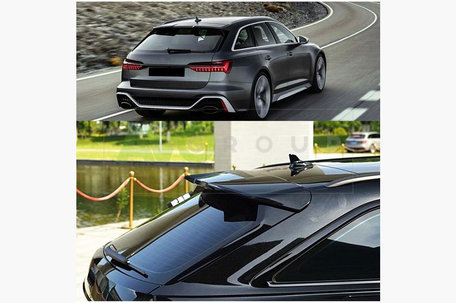 Audi A6 C8 2018–2025 DPT V2 Spoiler (Avant, gloss black) Image
