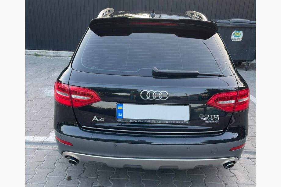 Audi A4 B8 2007-2015 DPT V2 Spoiler (Avant, gloss black) Image