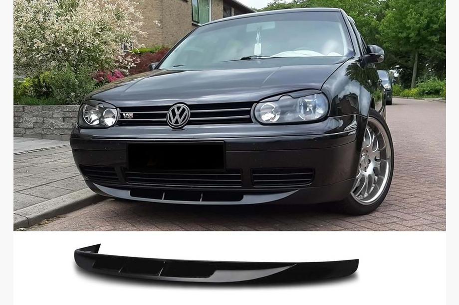 Volkswagen Golf 4 1997-2006 Front lip DPT (matte black) Image