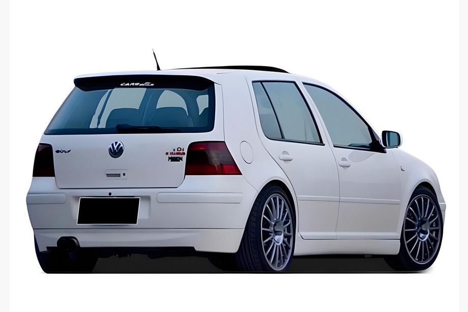 Volkswagen Golf 4 1997-2006 Rear Diffuser DPT (matte black) Image