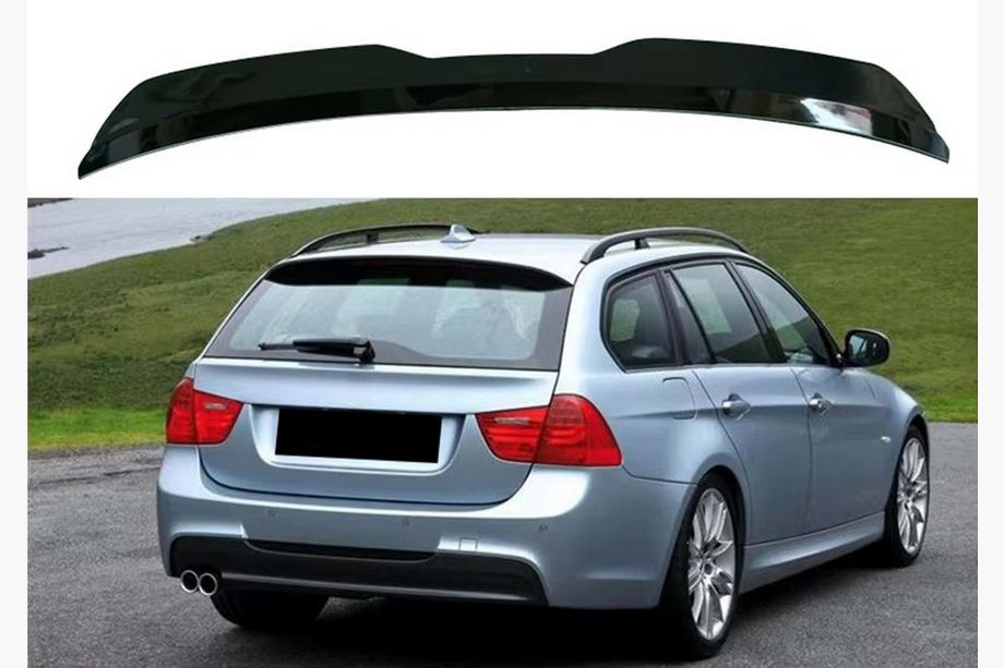 BMW 3 Series E90/E91 2005-2011 DPT Spoiler (SW, Gloss Black) Image