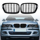 BMW 5 Series E39 1996-2003 M-Look Kidney Grilles (2000-2003, Gloss Black) photo 1