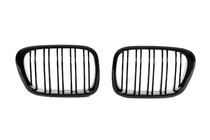 BMW 5 Series E39 1996-2003 M-Look Kidney Grilles (2000-2003, Gloss Black) photo 2