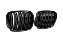 BMW 5 Series E39 1996-2003 M-Look Kidney Grilles (2000-2003, Gloss Black) photo 4
