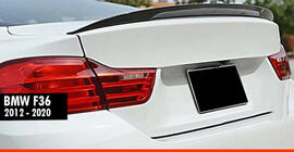 BMW 4 Series F32/F33/F36 2012-2020 MP-Style Spoiler (for F36, Gloss Black) photo 1