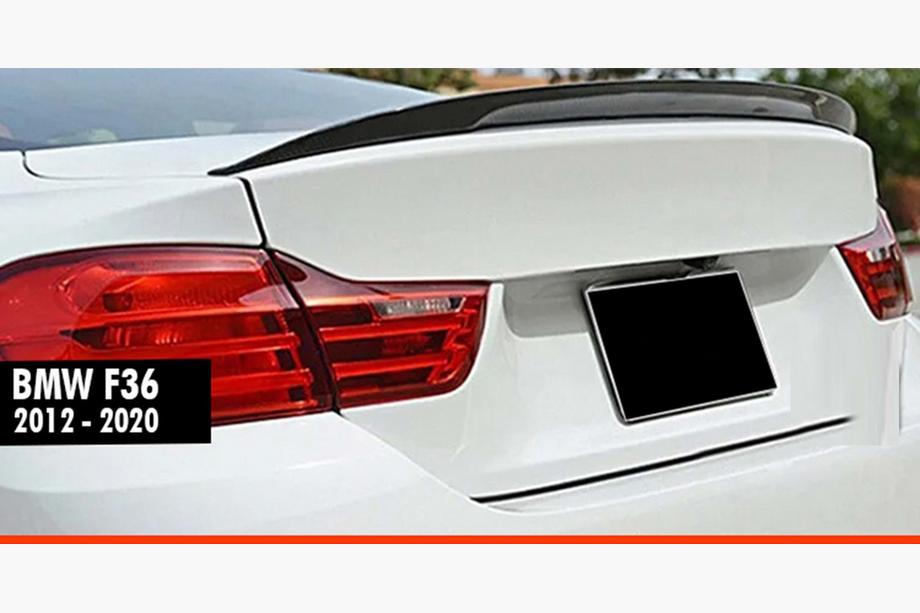BMW 4 Series F32/F33/F36 2012-2020 MP-Style Spoiler (for F36, Gloss Black) Image
