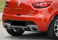 Renault Clio IV 2012-2019 Rear Diffuser DPT (for RS, Primed for Painting) photo 3