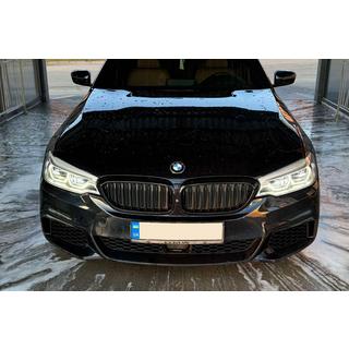 Front Bumper Lip DPT V2 for M-Performance 2017-2020, Gloss Black BMW 5 Series G30/G31 2017–2023 photo 2