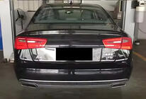Audi A6 C7 2011-2017 Rear diffuser with exhaust tips DPT S-Line-style (2011-2014) photo 1