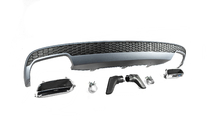 Audi A6 C7 2011-2017 Rear diffuser with exhaust tips DPT S-Line-style (2011-2014) photo 4