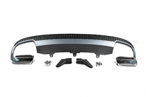 Audi A6 C7 2011-2017 Rear diffuser with exhaust tips DPT S-Line-style (2011-2014) photo 5