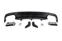 Audi A6 C7 2011-2017 Rear diffuser with exhaust tips DPT S-Line-style (2011-2014) photo 6