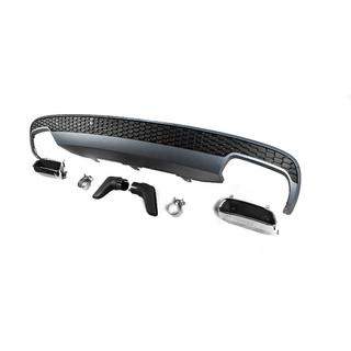 Rear diffuser with exhaust tips DPT S-Line-style (2011-2014) photo 3