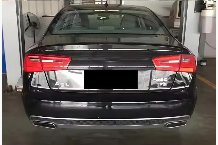 Audi A6 C7 2011-2017 Rear diffuser with exhaust tips DPT S-Line-style (2011-2014) Image