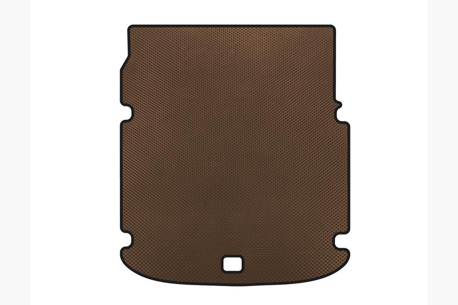 Audi A7 2010-2018 Trunk Mat V-2 (2014-2018, Brown) Image