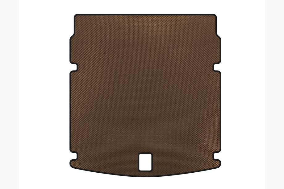 Audi A5 2007-2015 Trunk Mat V-2 (Cabriolet, Brown) Photo 1