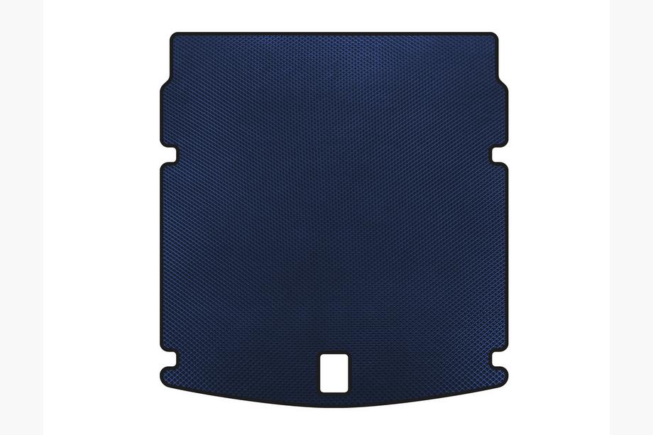 Audi A5 2007-2015 EVA Trunk Mat V-2 (Cabriolet, Blue) Image