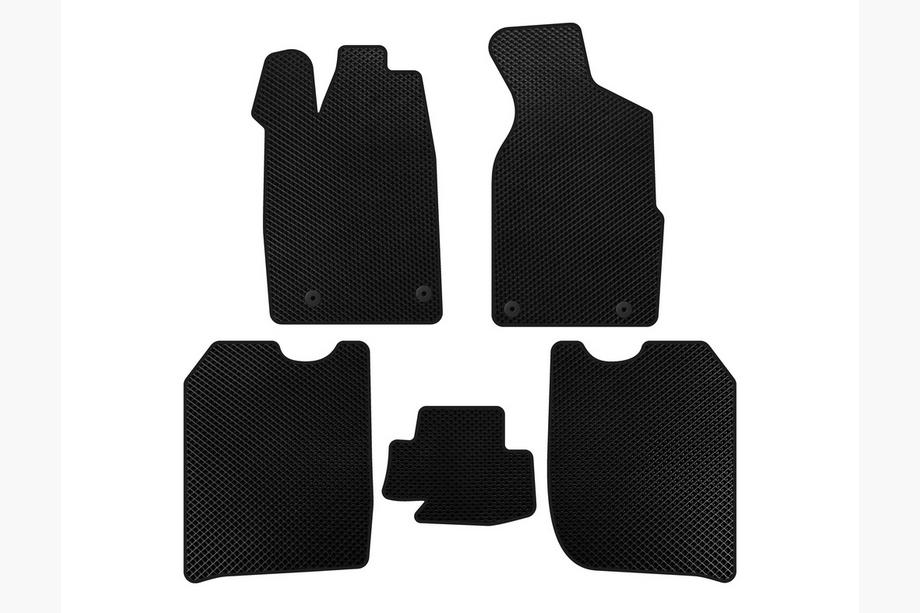 Audi 100 C3 1988-1991 EVA floor mats (1982-1988, Sedan, Black) Image
